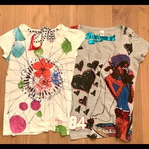 Two women’s T-shirts for the price of one